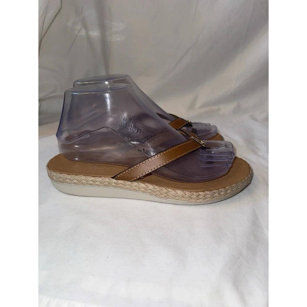 Tommy Bahama Ionna Thong Slip On Sandals relaxology Women's Size 6.5 M